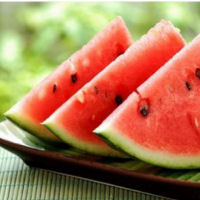 Juin - Pastèque ou melon d'eau - un fruit sympa à grignoter en toutes occasions