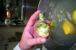 L'art de tourner un artichaut poivrade 4