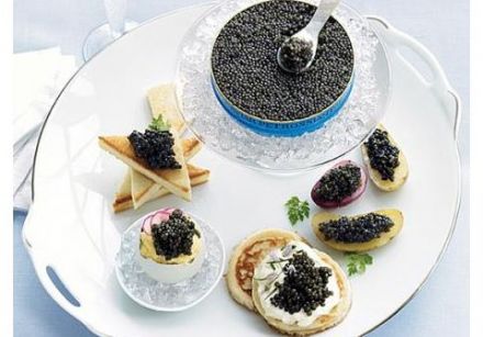 Savoir présenter le caviar 1