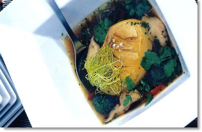 Pot-au-feu de foie gras façon thaï