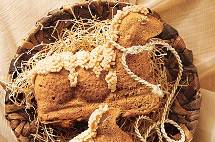 Osterlamm, biscuit en forme d'agneau