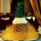 Ananas givré à la noix de coco