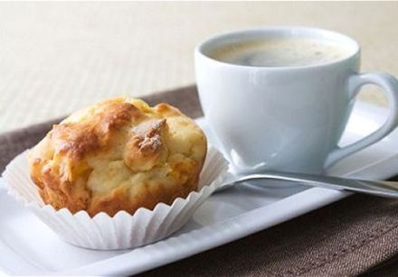 Muffin au jambon et fromage