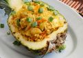 Riz à l'ananas - Khao phad sapparod