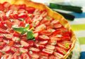 Tarte aux fraises et au basilic 
