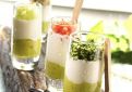 Trio de verrines de guacamole à la faisselle