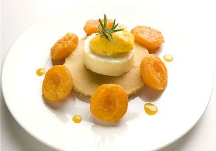 Cheesecake abricots