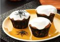 Cupcakes aux carottes pour l'Halloween (sans oeufs, produits laitiers ou noix)