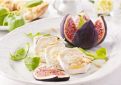 Salade au chèvre et aux figues