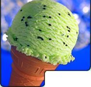 Crème glacée au kiwi