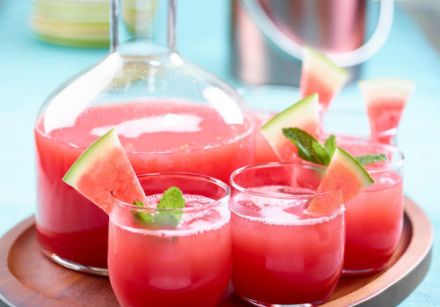 Cocktail anti-ballonnement aux légumes et melon d'eau