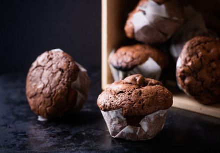 Mini muffins aux patates douces et pépites de chocolat