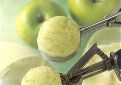 Sorbet granité à la pomme verte
