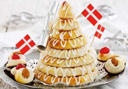 Kransekage - Gâteau du Nouvel An danois