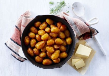 Pommes de terre caramélisées (Brunede kartofler)