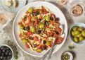 Pâtes aux tomates rôties, sauce aux olives hojiblanca et gordal 