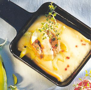 Raclette - Filet de boeuf au thym citronné et céleri