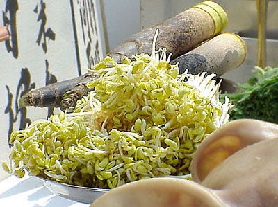Salade de pousses de soja - Kong namulh