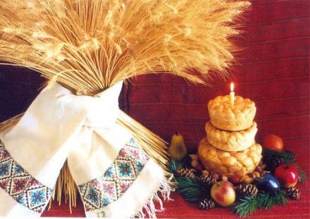 Kutia - Dessert à base de blé, de noix et de fruits
